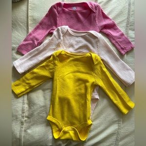 3 Piece Girls Bodysuit/Onsie